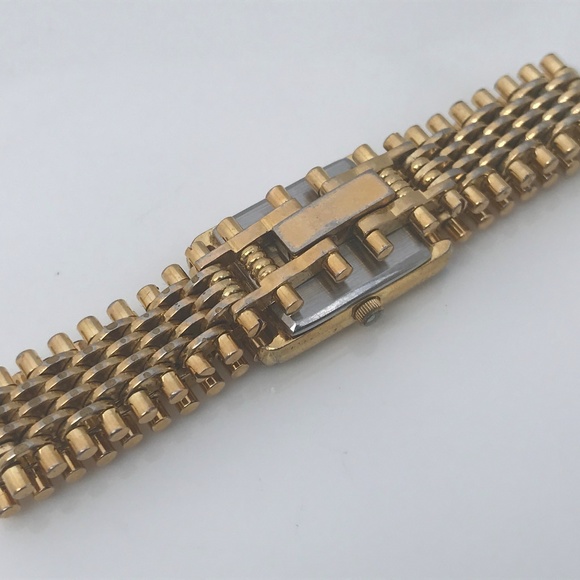 Vintage HELBROS Watch Petite Gold Tone Ladies Watc - Picture 8 of 8